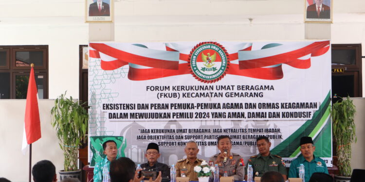 Eksistensi Dan Peran Pemuka-Pemuka Agama Dan Ormas Keagamaan Dalam Mewujudkan Pemilu 2024 Yang Aman, Damai Dan Kondusif di Kecamatan Gemarang.