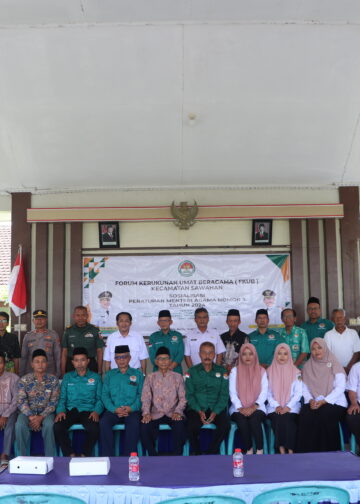 KERUKUNAN JADI PRIORITAS: FKUB SAWAHAN GELAR SOSIALISASI PMA NOMOR 3 TAHUN 2024