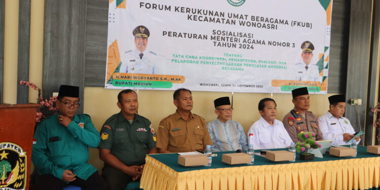 FKUB Kabupaten Madiun Sosialisasikan PMA Nomor 3 Tahun 2024 di Kecamatan Wonoasri