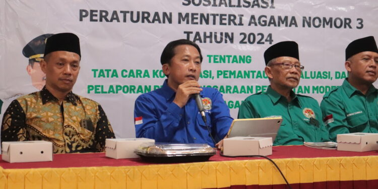 FKUB Kabupaten Madiun Gelar Sosialisasi PMA Nomor 3 Tahun 2024 di Kecamatan Geger