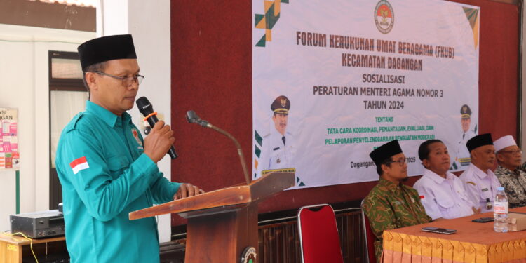 FKUB Dagangan Sosialisasikan PMA Nomor 3 Tahun 2024, Perkuat Deteksi Dini Kerukunan Umat Beragama