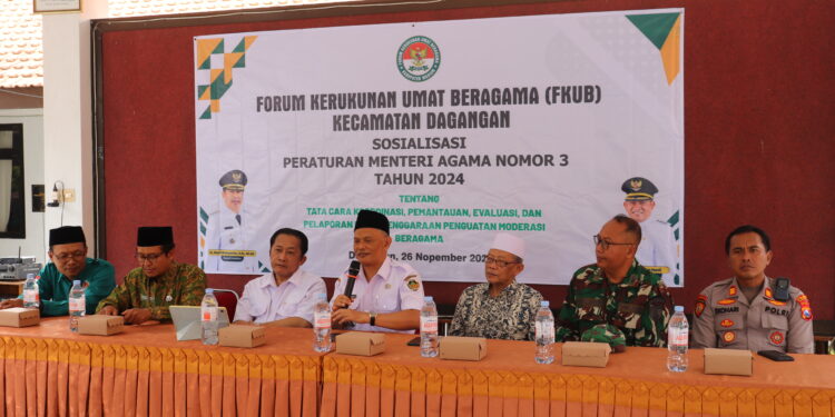 FKUB Dagangan Sosialisasikan PMA Nomor 3 Tahun 2024, Perkuat Deteksi Dini Kerukunan Umat Beragama